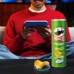 Pringles Sour Cream & Onion | Aperitivo salado Sabor Crema agria y Cebolla | Tubo | 185g - Imagen 2
