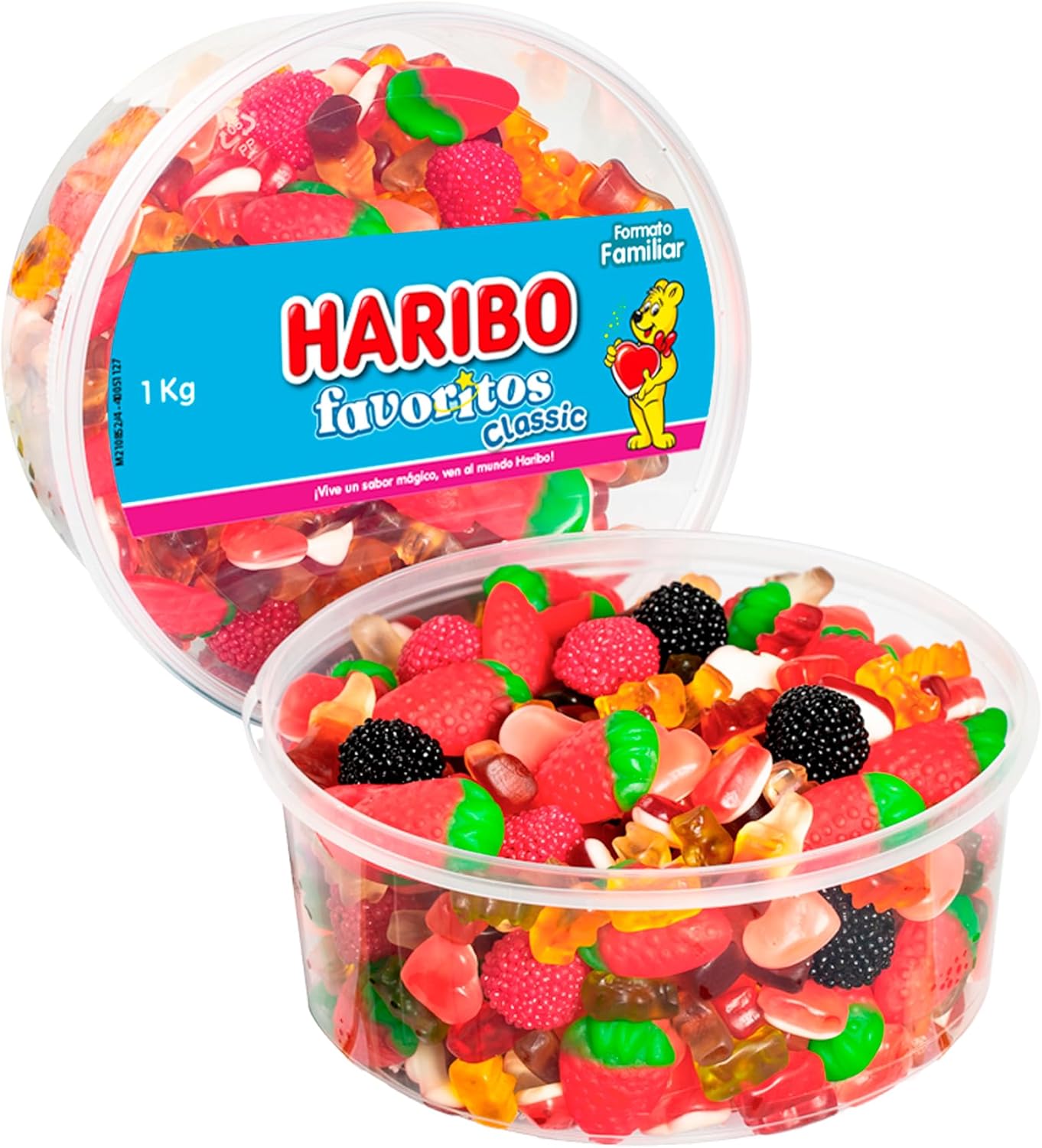 71NAzIt2NoL._AC_SL1500_ Haribo Favoritos Classic, 1Kg - Imagen 1