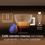 NESCAFÉ Dolce Gusto Espresso Ristretto Ardenza - Cápsulas de Café, 90 Cápsulas (3 x 30) - Intensidad 11 - Café arábica - Originales para cafeteras Dolce Gusto - Imagen 5