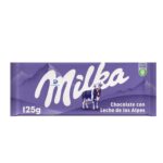 MILKA Chocolate con leche y trozos de galleta Oreo 100 g× 1 ud ,Milka Tableta de Chocolate con Leche de los Alpes,125 g - Imagen 5