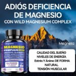 Megneta Magnesio Complex 12-en-1  120 Cápsulas  Citrato + Glicinato+Malato Fórmula de Magnesio de Alta Calidad para Uso Diario - Imagen 4