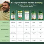 Nature's Bounty Suplementos de magnesio de 500 mg comprimidos, apoya la salud ósea y muscular, 200 unidades (paquete de 2) - Imagen 3
