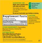 Nature Made Glicinato de magnesio 200 mg por porción, suplemento de magnesio para el apoyo de músculos, corazón, nervios y huesos, 180 cápsulas de bisglicinato de magnesio, suministro para 90 días - Imagen 7